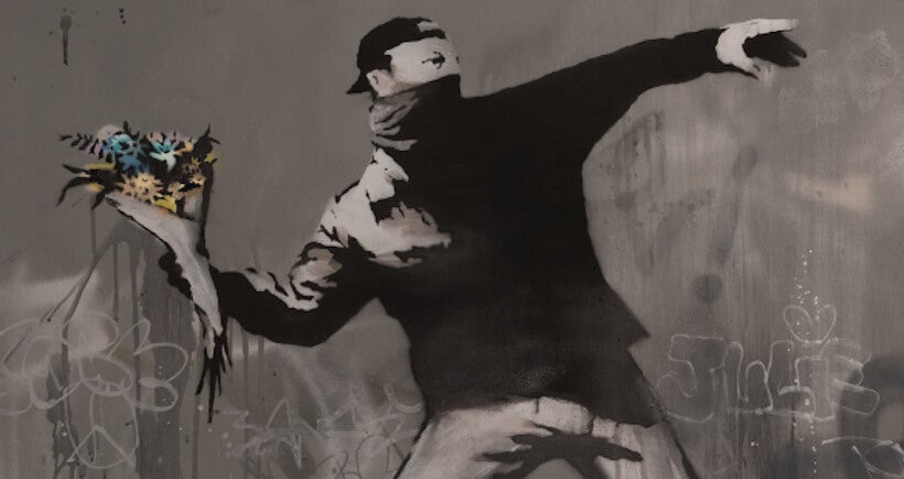Des œuvres emblématiques (et rares) de Banksy sont mises aux enchères