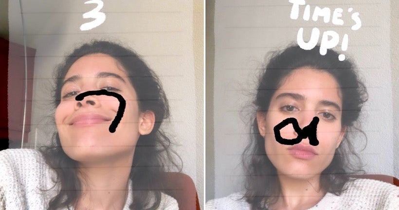 Un filtre Instagram vous permet de dessiner avec votre nez